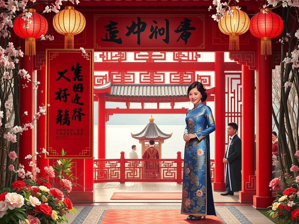 女儿出嫁对联大全(1)